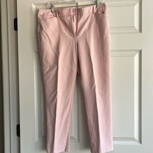 White House  Black Market The Slim Ankle Pink Dress Pants size 12